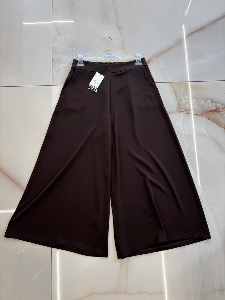 SUSY STAR -  PANTALONE FLUIDO - MORO