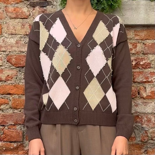 TENSIONE IN - CARDIGAN CON APPLICAZIONI