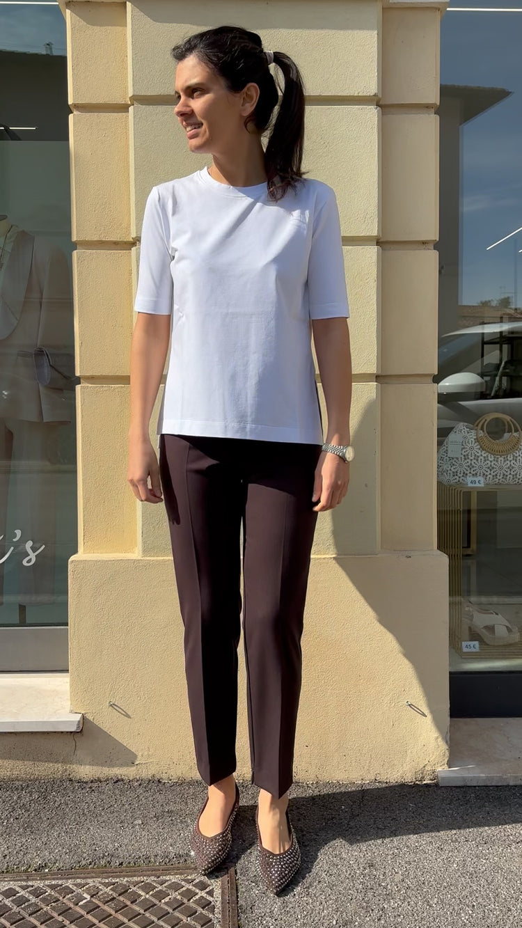 Margaret - Maglia Basica - Bianco Ottico