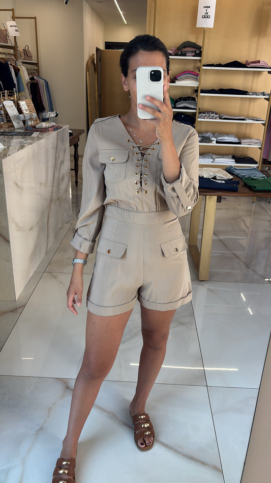 TRASH AND LUXURY TUTINA - SAND