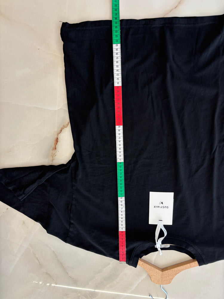 SUSY MIX - T SHIRT OVER - NERO