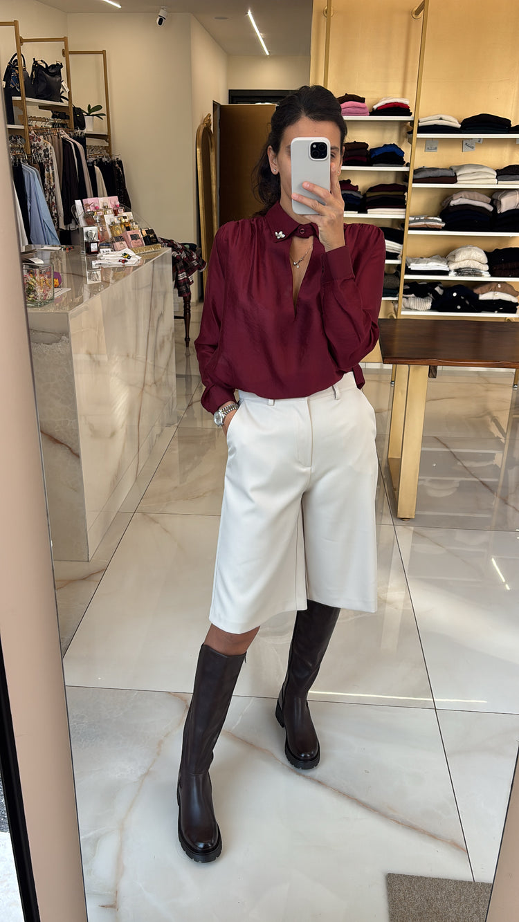 SUSY MIX - CAMICIA APPLICAZIONI - VINO