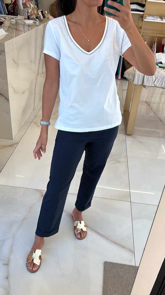 CARMEN - PANTALONE BLU - DRITTO