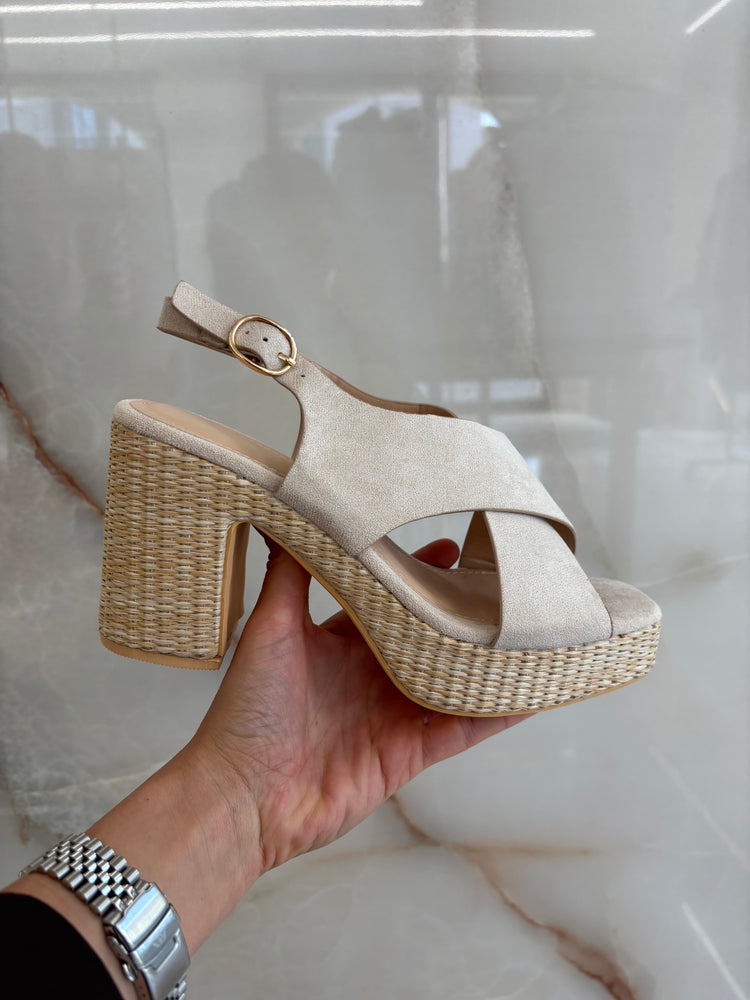 SANDALO -  BEIGE