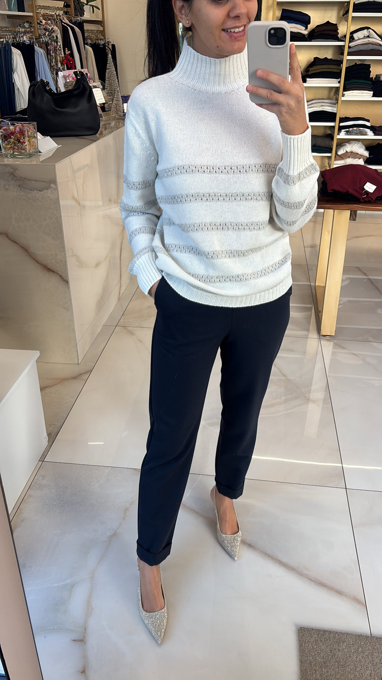 DANIEL & MAYER  - PANTALONE ART. MIRTILLO - BLU