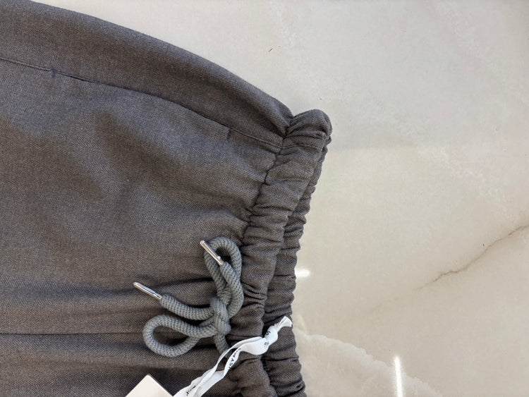 SUSY MIX - PANTALONE COULISSE - GRIGIO