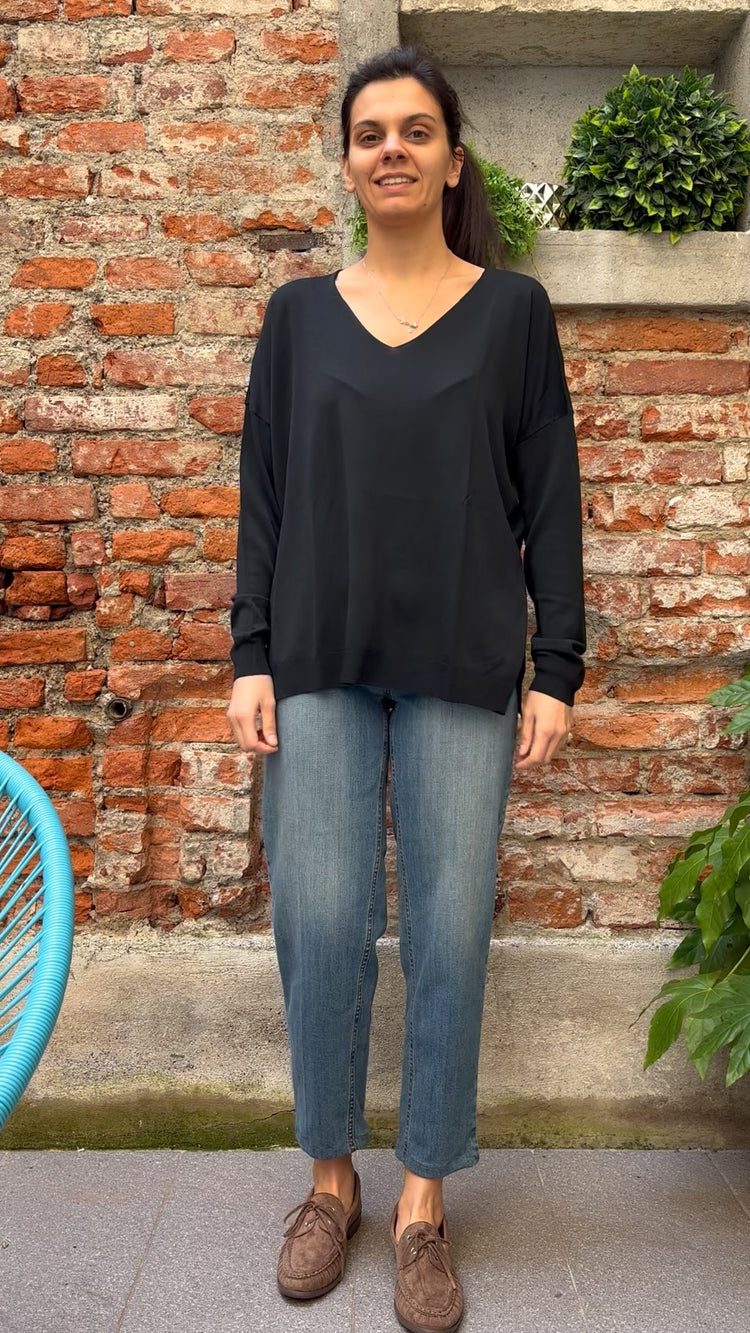 SUSY MIX - MAGLIA - NERA