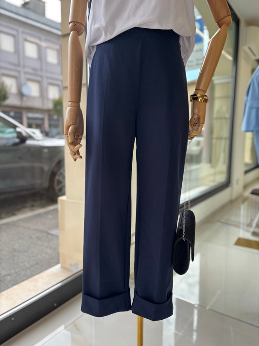 DANIEL & MAYER - PANTALONE PARIGI - BLU NOTTE
