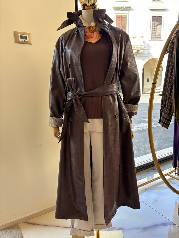 SUSY MIX - TRENCH IN ECOPELLE - MORO