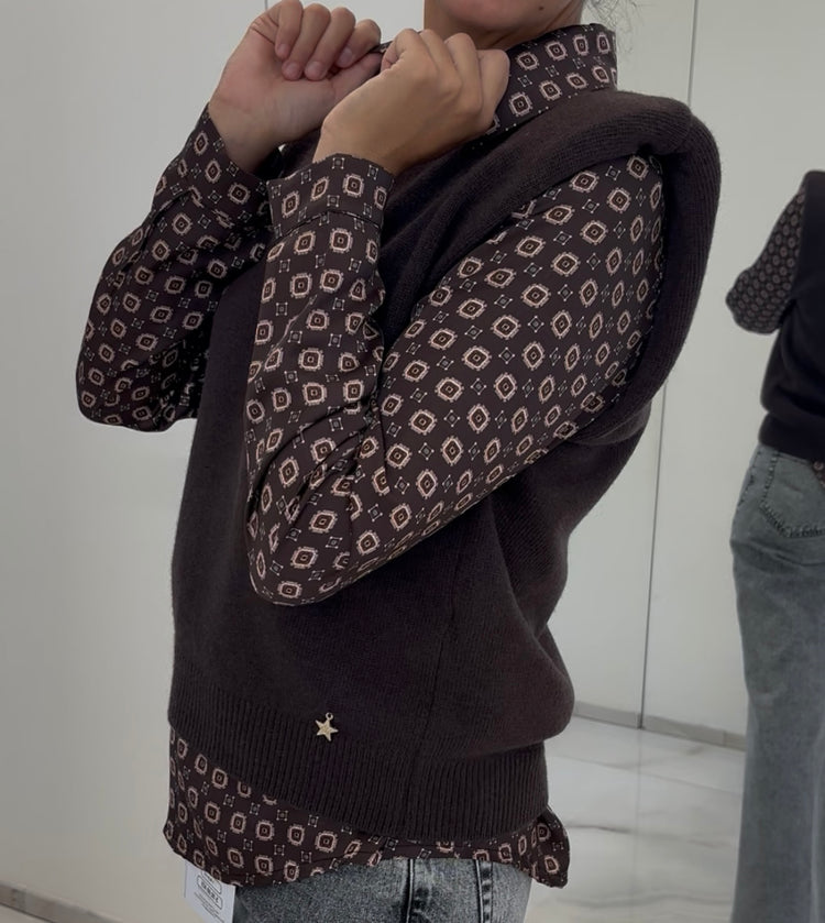 SOUVENIR - GILET - CHOCO