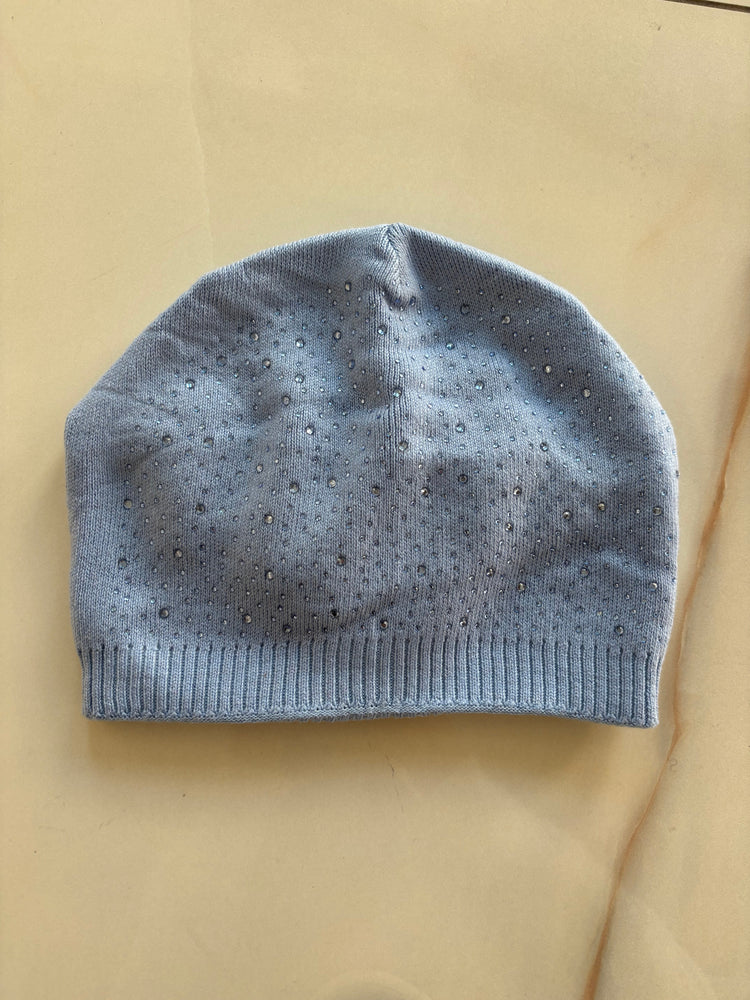 BERRETTA STRASS PIZZICATA - FLORA - AZZURRA