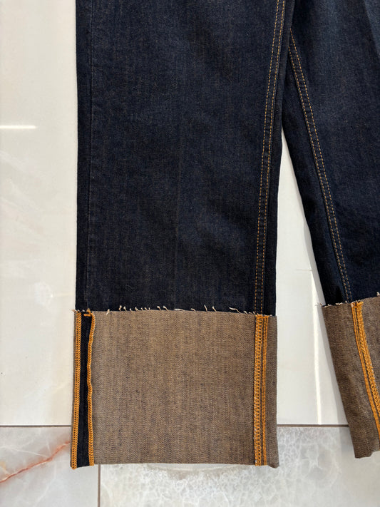 SUSY MIX - JEANS  RISVOLTO - BLU