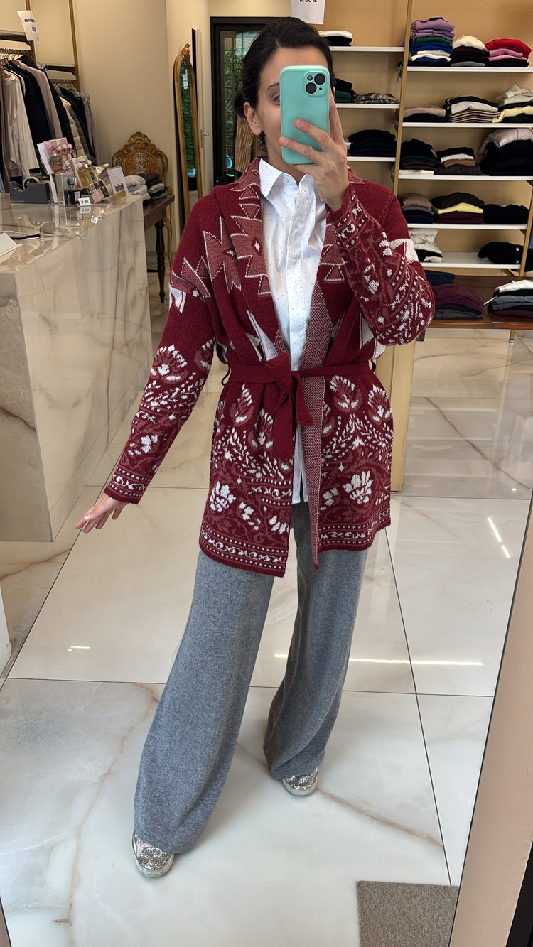 SOUVENIR - PANTALONE MORBIDO - GRIGIO