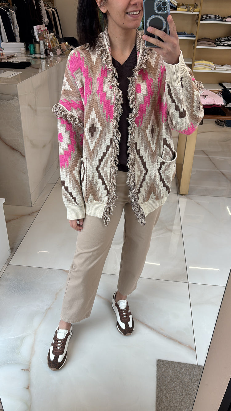 TENSIONE IN - PANTALONE BALOON - LIQUIRIZIA