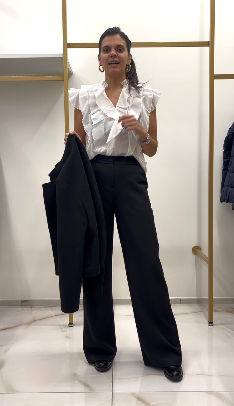 SUSY MIX - PANTALONE DRITTO - NERO