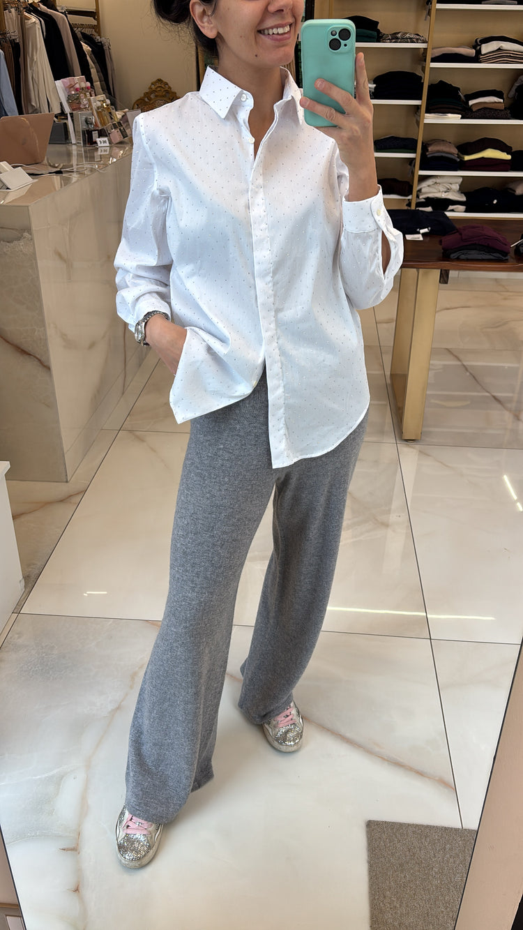 SOUVENIR - PANTALONE MORBIDO - GRIGIO