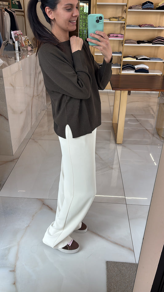 SOUVENIR - PANTALONE LADY - PANNA