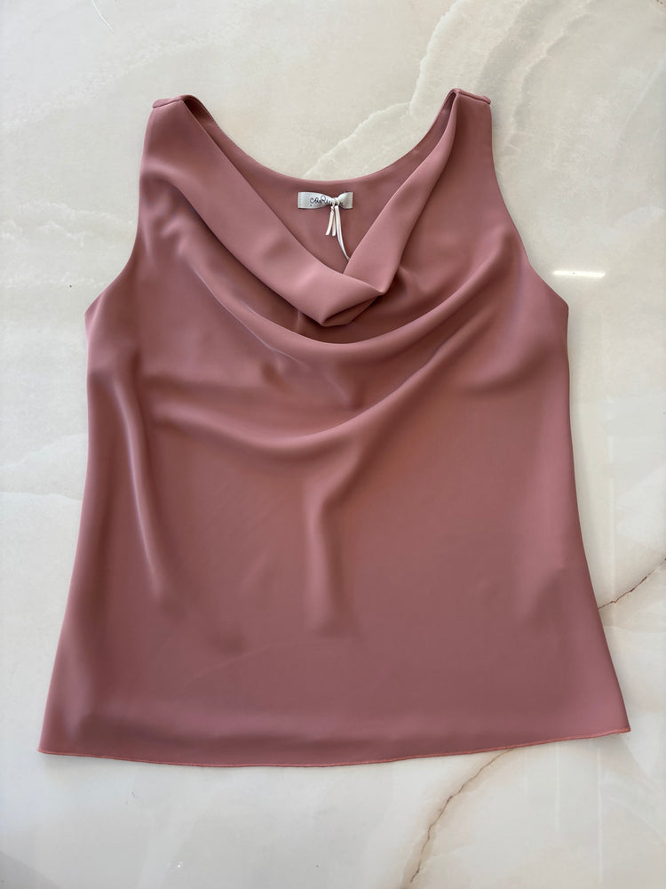 CARMEN - TAILLEUR LAME' - CANOTTA ROSA