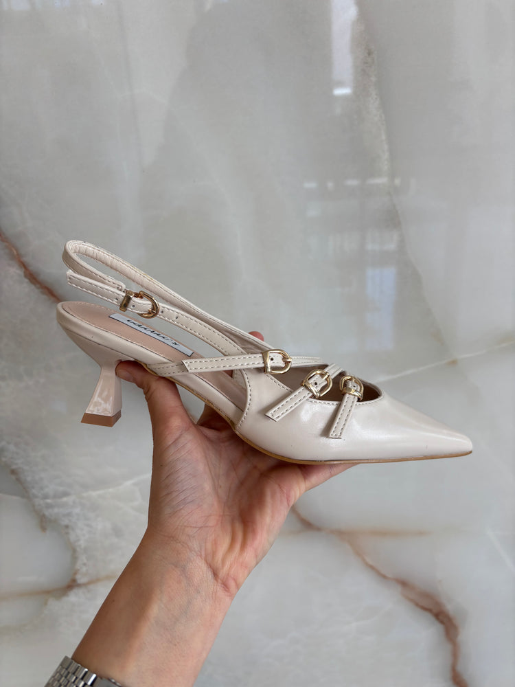 Slingback - Rosa cipria