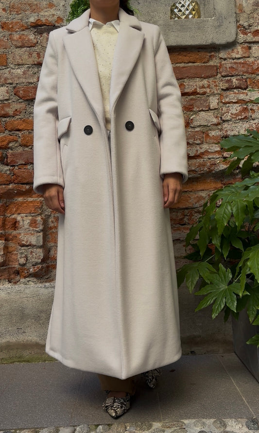 DANIEL & MAYER - CAPPOTTO LUNGO - MUMBAY - BIANCO