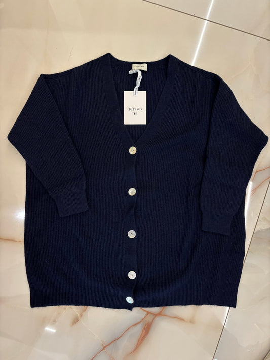 SUSY MIX - CARDIGAN ART. 570100 -  BLU
