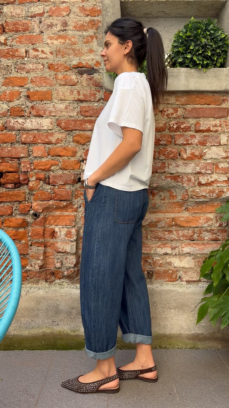 SUSY MIX - T SHIRT SCATOLETTA - BIANCA