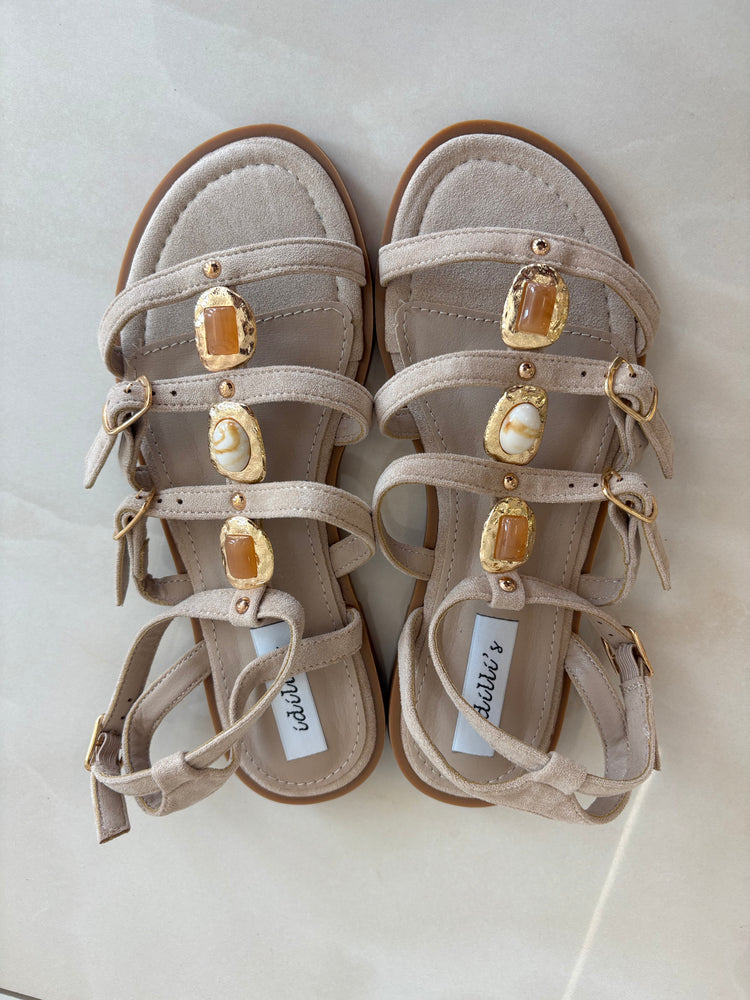 Sandalo perle - Beige
