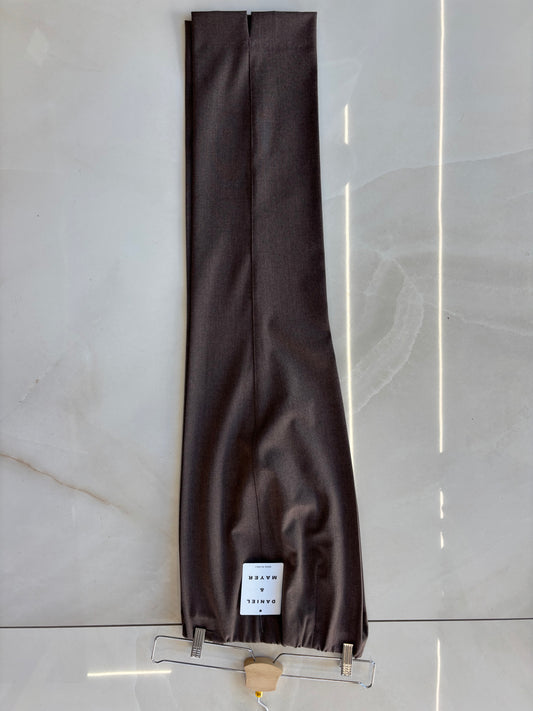 DANIEL & MAYER - PANTALONE BASICO cod. CAMERON INVERNALE - CHOCO MELANGE