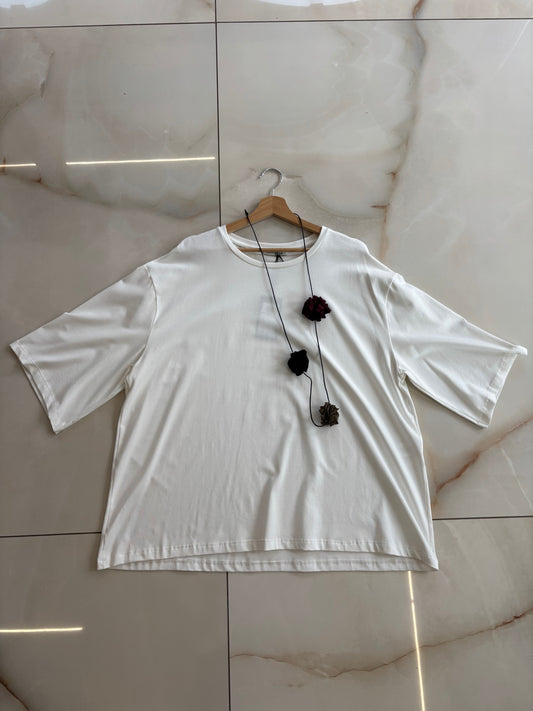 SUSY STAR - T SHIRT 3/4 - LATTE