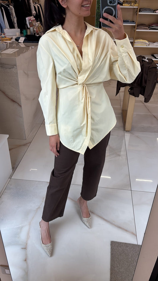 TENSIONE IN - CAMICIA NODO - GIALLA