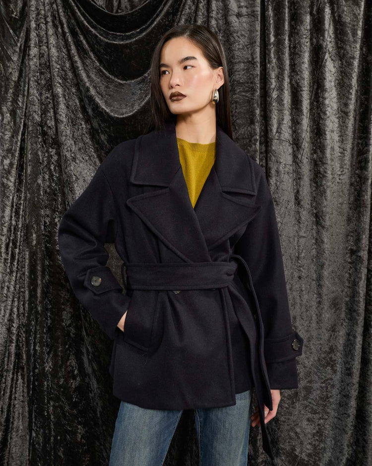 SOUVENIR - CAPPOTTO - BLU