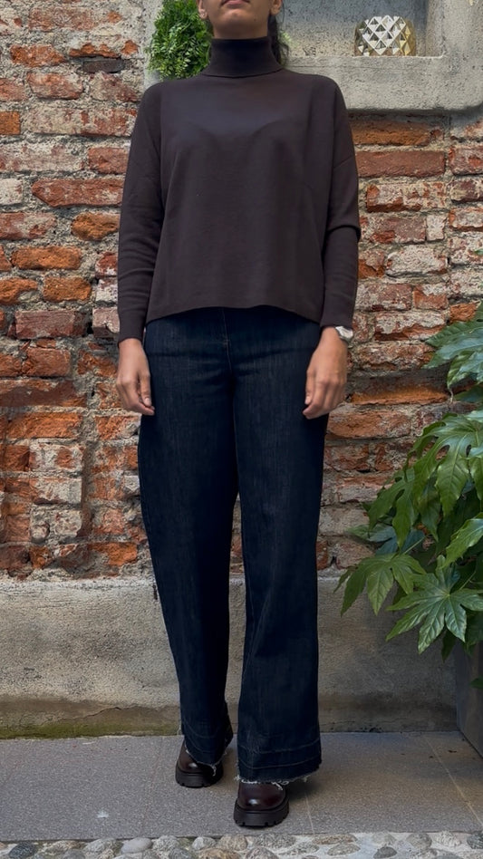 DANIEL E MAYER - JEANS PALAZZO - DENIM