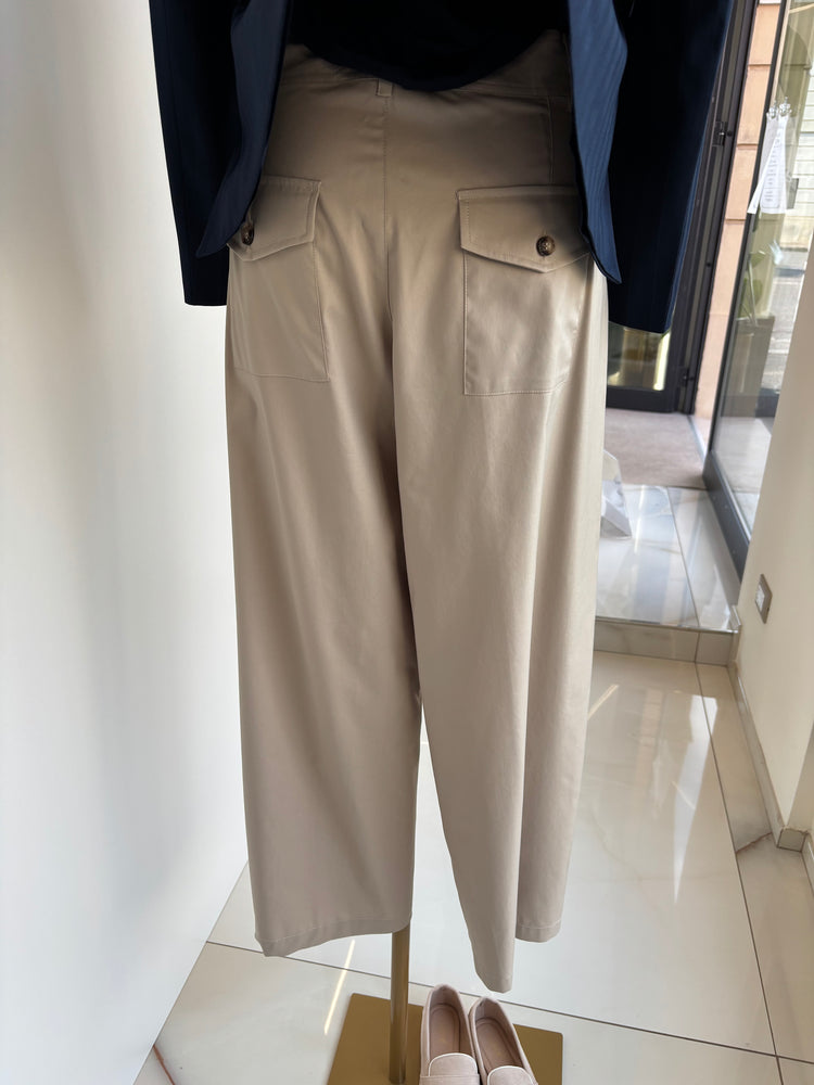 DANIEL & MAYER - PANTALONE OVETTO SUPER LEGGERO - BEIGE