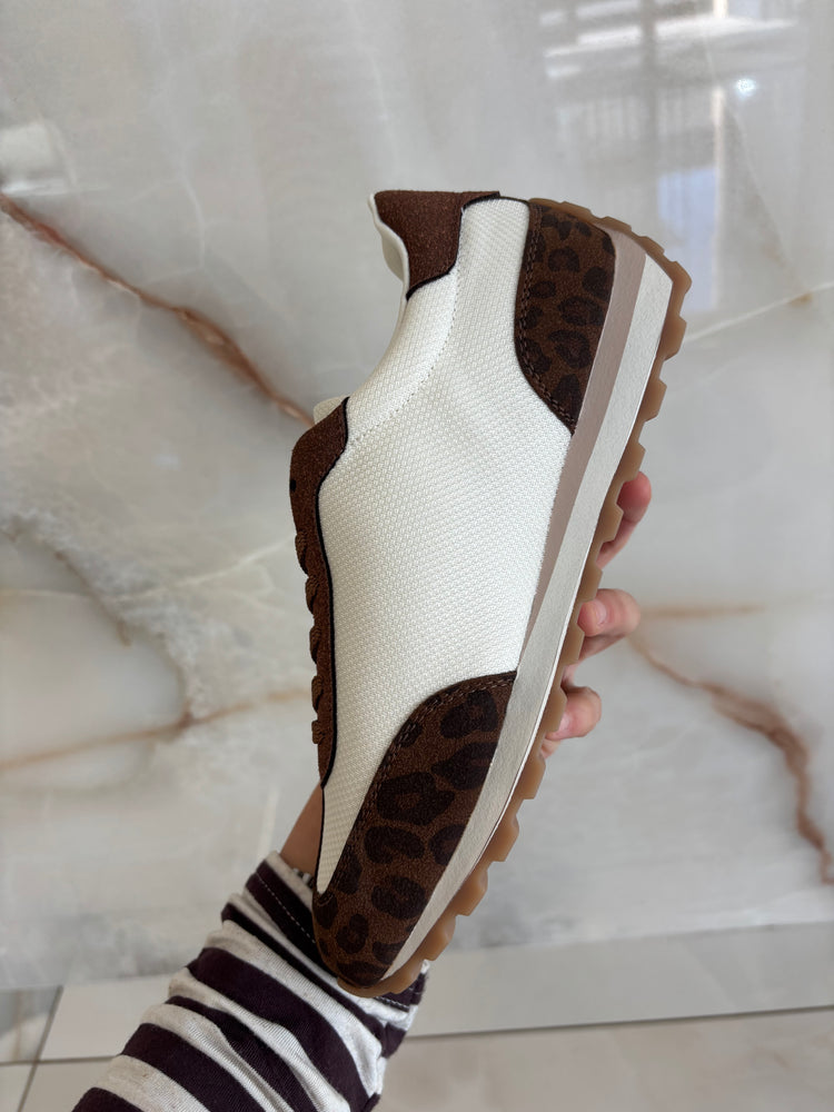 Sneakers - Leopardata - Choco