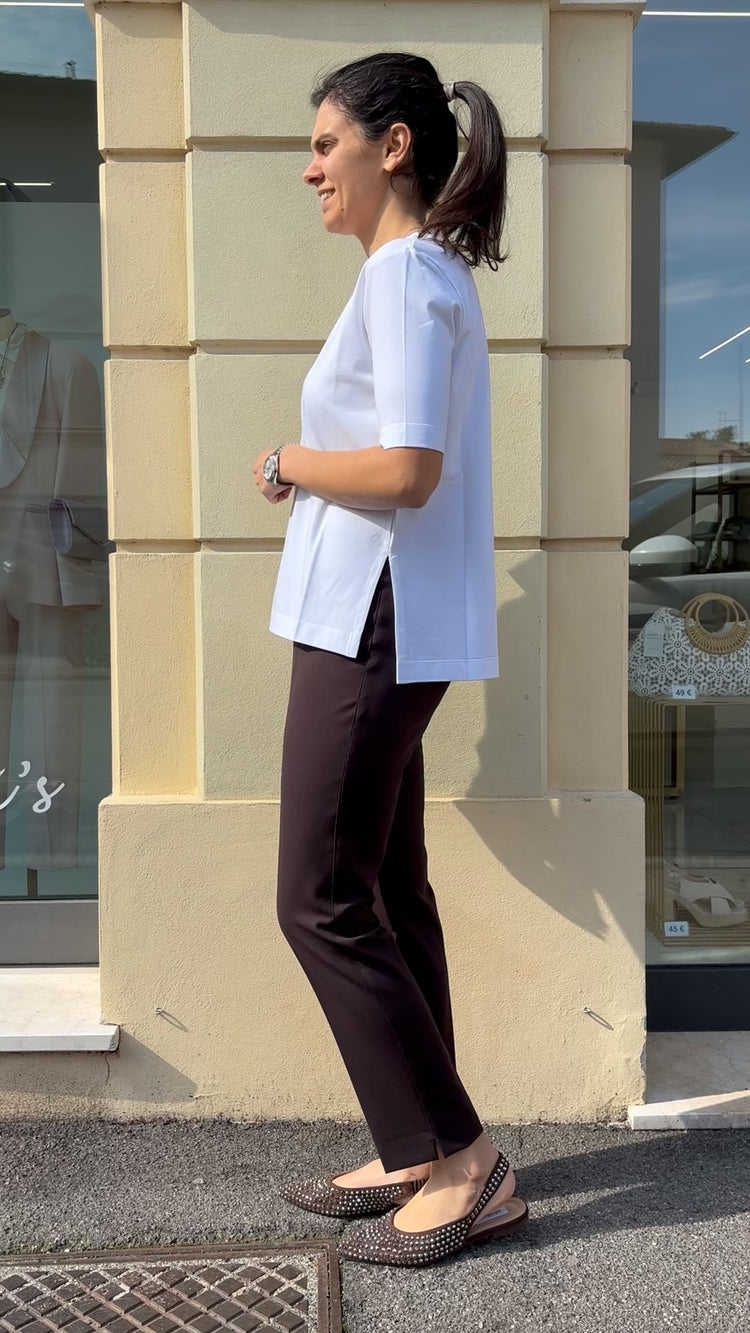 Margaret - Maglia Basica - Bianco Ottico