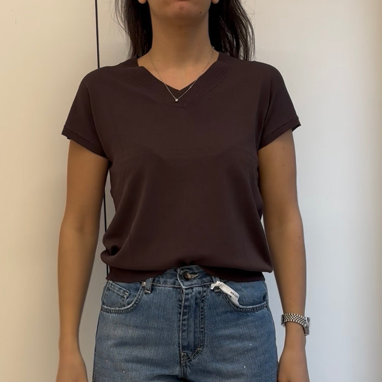 SUSY MIX - GILET SLIM - MORO