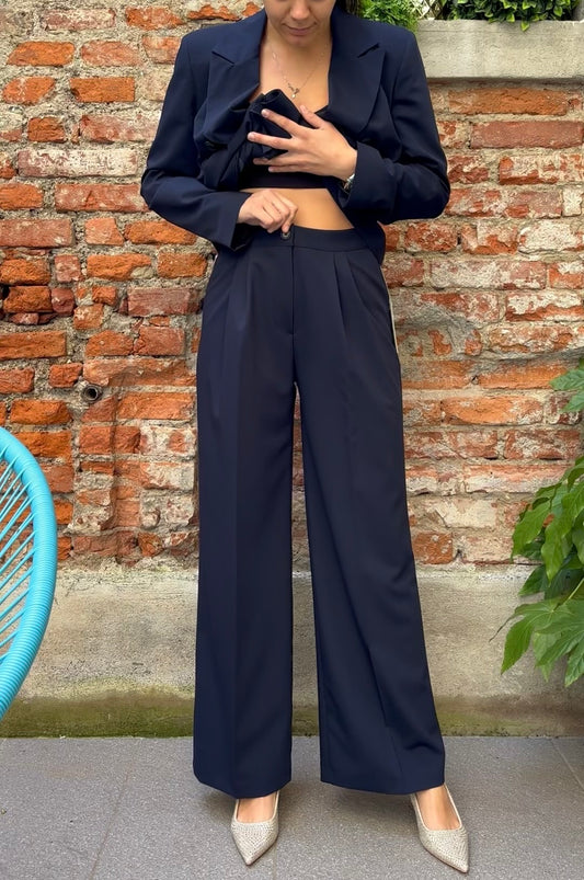 SUSY MIX - PANTALONE PENCES - BLU