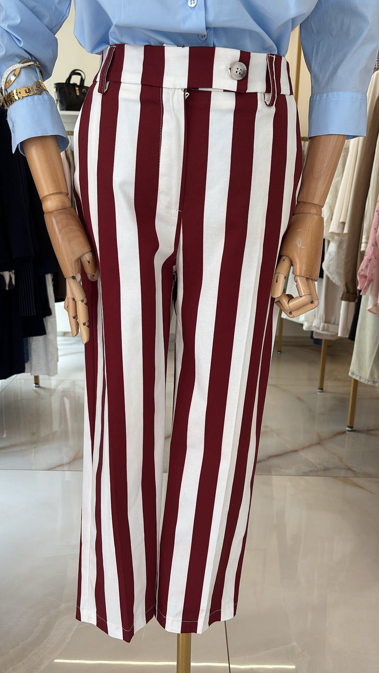 TENSIONE IN - PANTALONE TROPEA - VINO