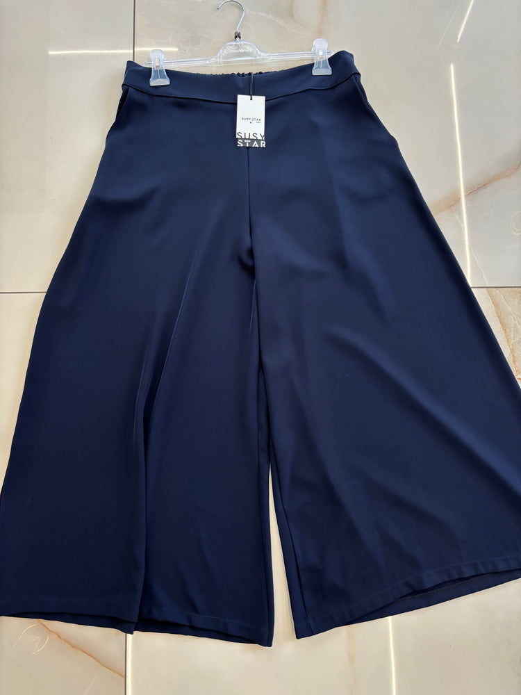 SUSY STAR -  PANTALONE FLUIDO - BLU