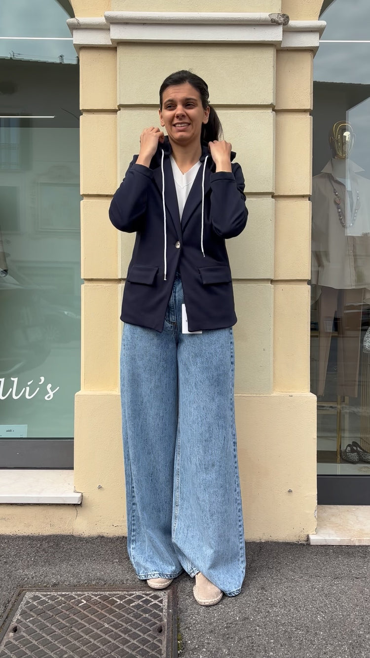 SUSY MIX - JEANS Palazzo - Azzurro