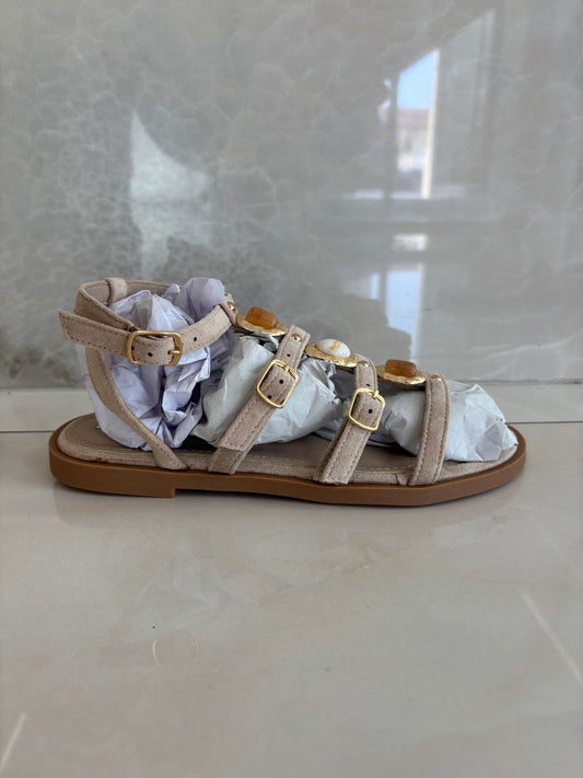 Sandalo perle - Beige