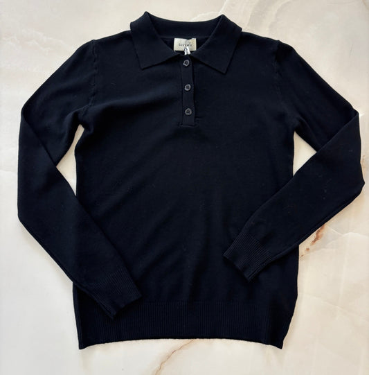 SUSY MIX - POLO IN MAGLIA - NERA