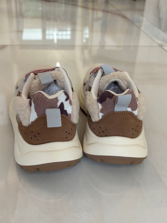 SNEAKERS - BEIGE / ORO