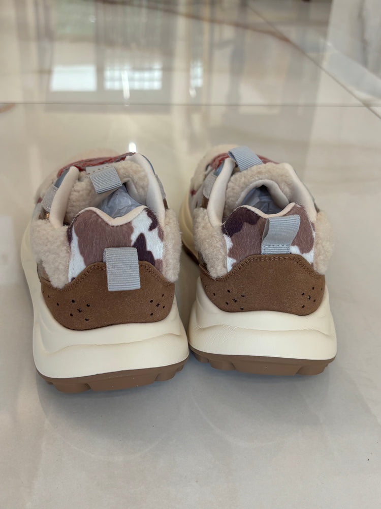 SNEAKERS - BEIGE / ORO