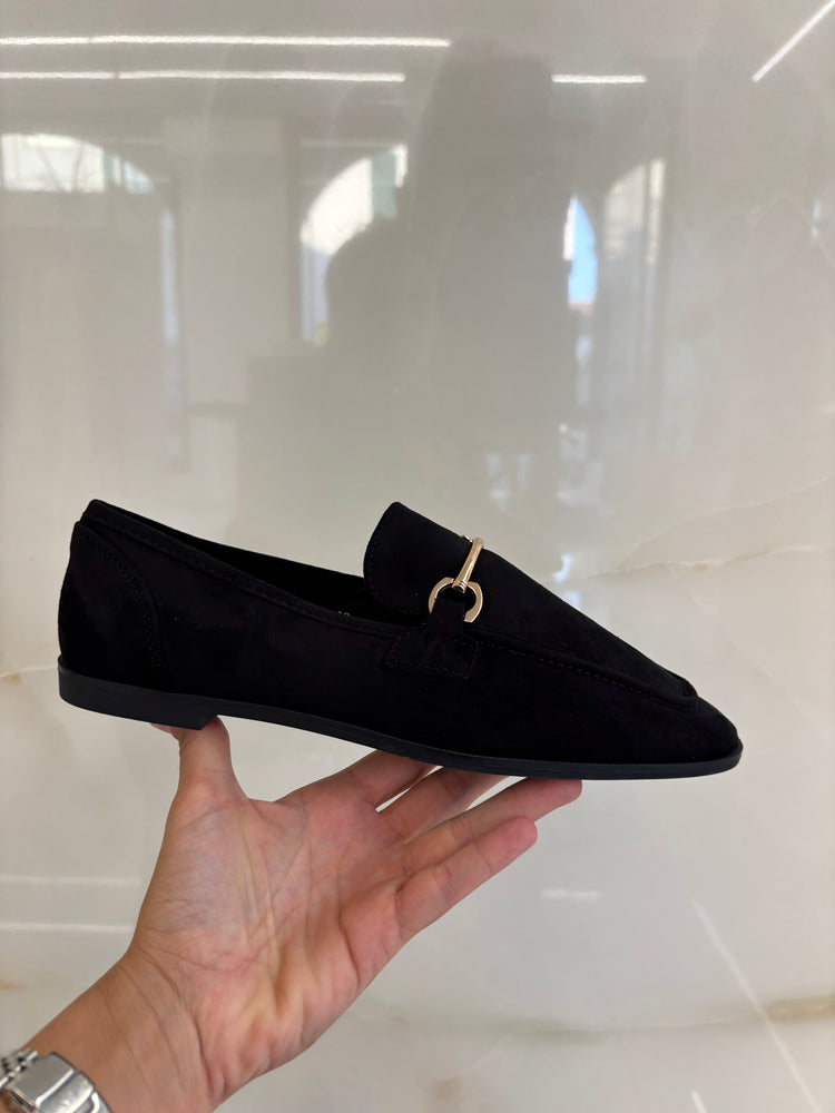 MOCASSINO ECOCAMOSCIO - NERO