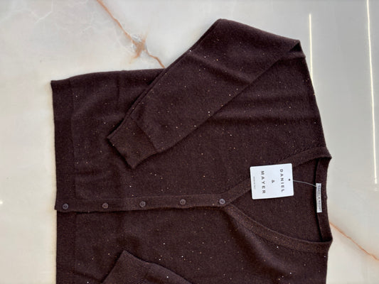 DANIEL E MAYER - CARDIGAN BRONZO