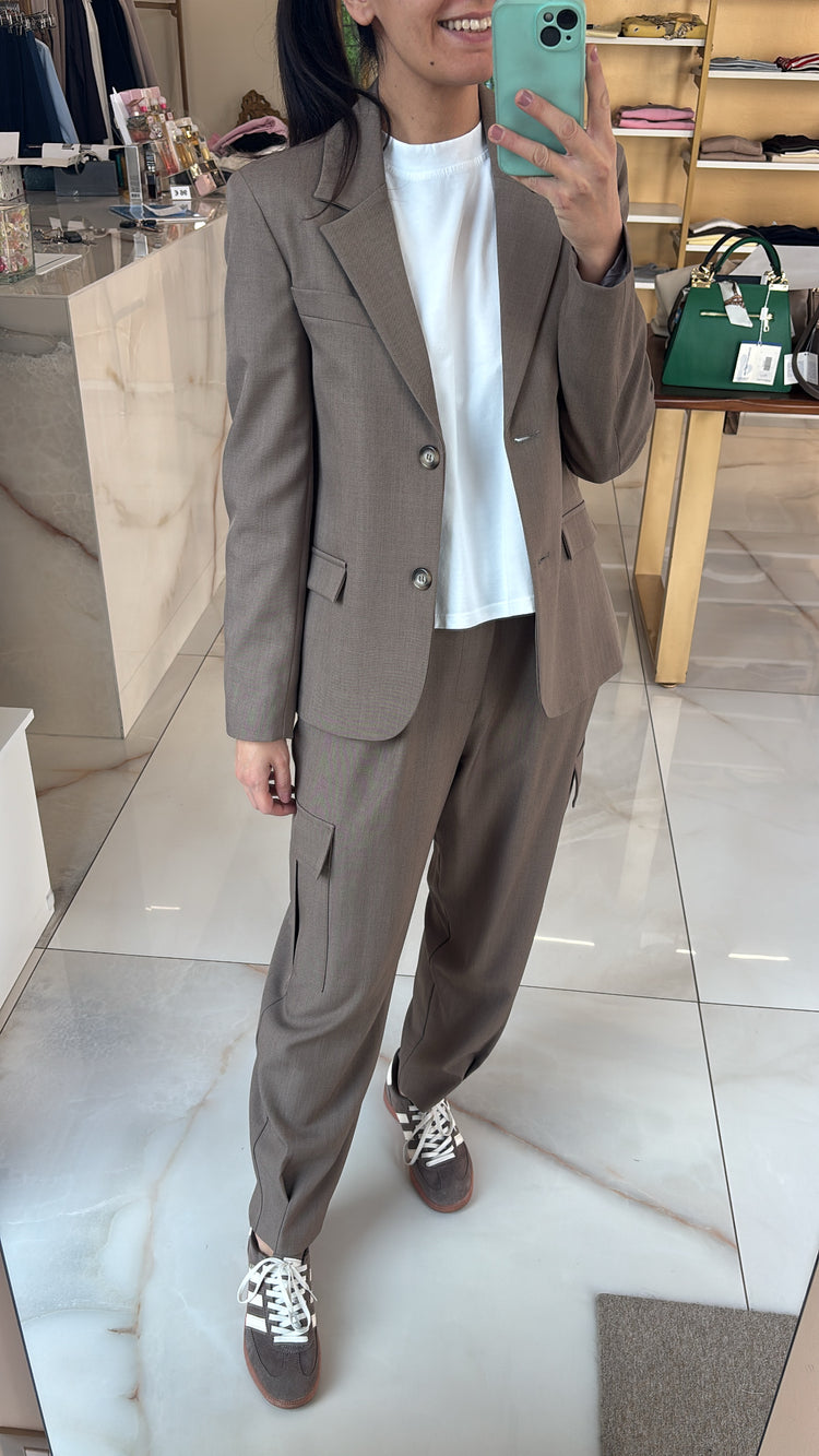 SUSY MIX - PANTALONE TASCONATO - FANGO
