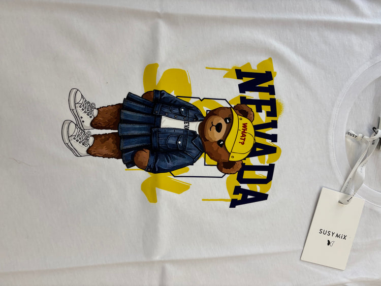 Susy mix - Tshirt stampa - Orsetto giallo