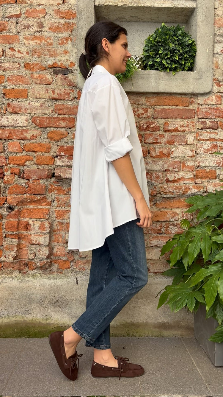Carmen - Camicione / Abito - Bianca