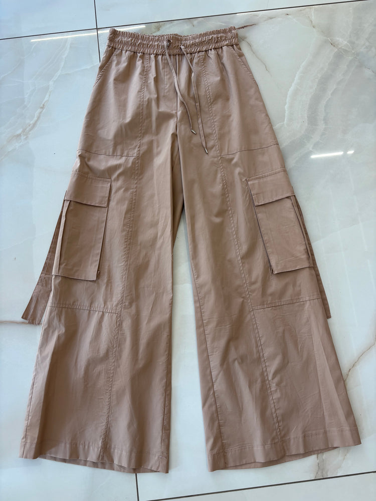 TENSIONE IN - PANTALONE TASCONATO - DESERTO